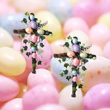 SOHAIL Cross Wreath Frame Set for Easter and Christmas