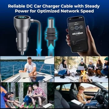 Starlink Mini Car Charger - 3-in-1 Power Solution in 10Ft