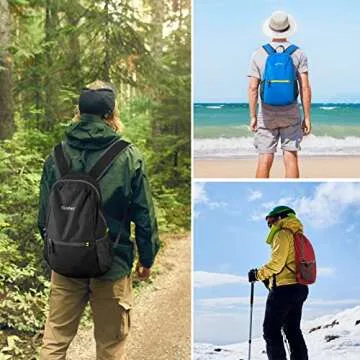 Gonex Lightweight Packable Backpack for Outdoor Adventures