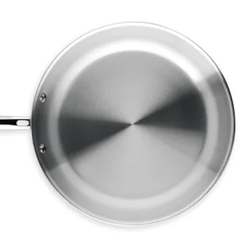 Misen 5-Ply Stainless Steel 12" Pan for Professional Cooking