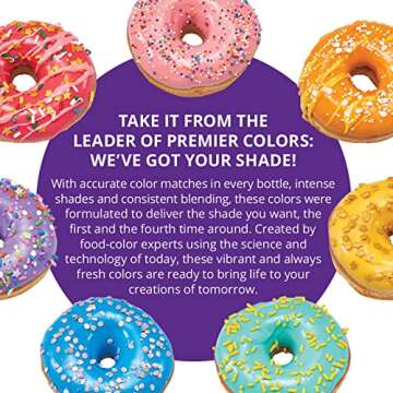 DecoPac Violet Food Coloring, 8 Fl Oz Airbrush Food Color, Edible Airbrush For Cake Decorating, Cookie Airbrush Coloring, Food Airbrush Kit Add-on, Airbrushes For Cake Decorating 8Fl Oz