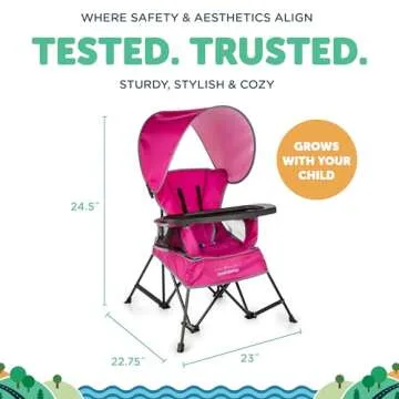 Baby Delight Go with Me Venture Portable Chair - Pink