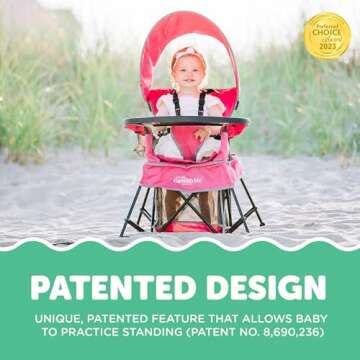 Baby Delight Go with Me Venture Portable Chair - Pink