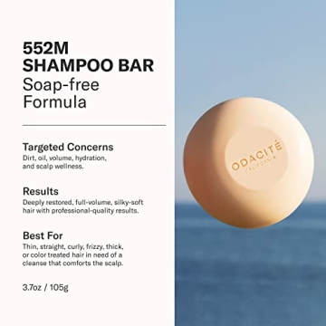 Odacité Argan Coconut Shampoo Bar for Hydrated Hair
