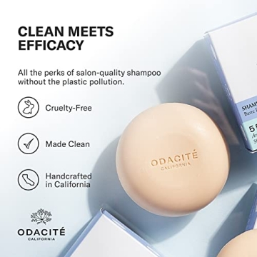 Odacité Argan Coconut Shampoo Bar for Hydrated Hair