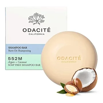 Odacité Argan Coconut Shampoo Bar for Hydrated Hair