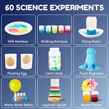 60 Science Experiment Kits for Kids Birthday and STEM Fun
