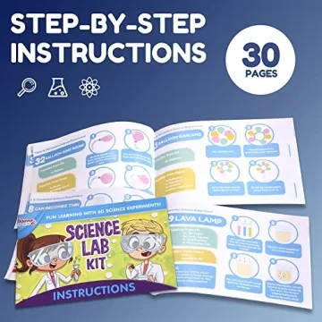 60 Science Experiment Kits for Kids Birthday and STEM Fun