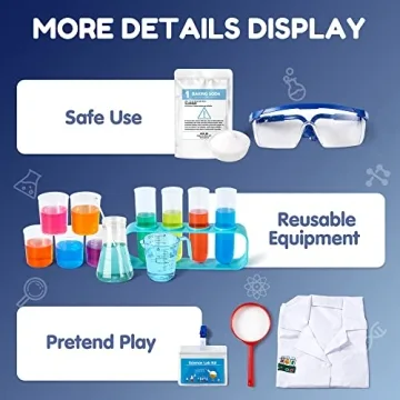 60 Science Experiment Kits for Kids Birthday and STEM Fun