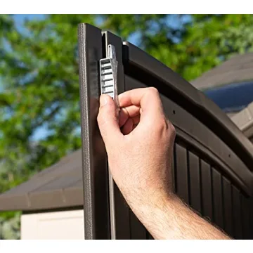 Lifetime 6446 8x15 Foot Outdoor Storage Shed Desert Sand