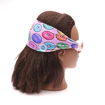 SPLASH PLACE Swim Goggles Fabric Strap Donuts Comfortable
