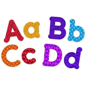 Colorful Magnetic Letters - 82-Piece Educational Set for Kids