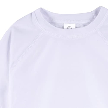 Gerber UPF 50+ Baby Rashguard Swim Shirt, White