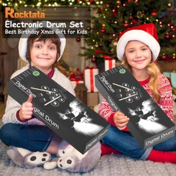 Portable 7 Pad Roll-up Electronic Drum Set