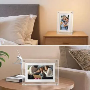 PiPivision 7" WiFi Digital Picture Frame - Instant Sharing