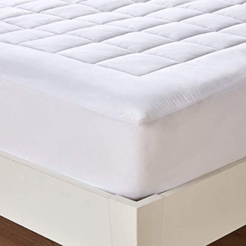 King Mattress Pad Cover Cooling Mattress Topper Pillow Top with Down Alternative Fill (8-21”Fitted Deep Pocket King Size)