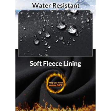 BALEAF Fleece Lined Winter Pants with Pockets and Style