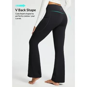 BALEAF Fleece Lined Winter Pants with Pockets and Style