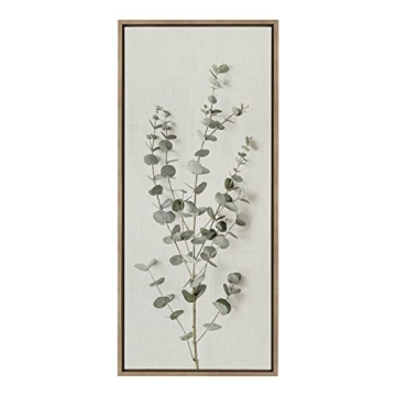 Stylish Eucalyptus Canvas Art by The Creative Bunch Studio