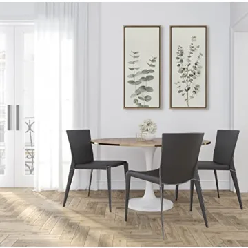 Stylish Eucalyptus Canvas Art by The Creative Bunch Studio