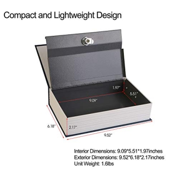 iMounTEK Dictionary Book Safe for Home Security