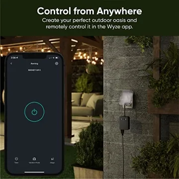 Wyze Plug Outdoor Dual Outlets Smart Plug Energy Monitor