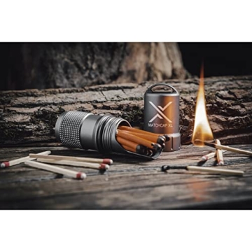 Reliable EXOTAC MATCHCAP XL Waterproof Match Holder
