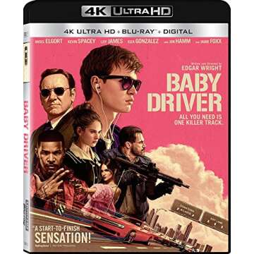 Baby Driver 4K Ultra HD + Blu-ray - Ultimate Home Viewing Experience