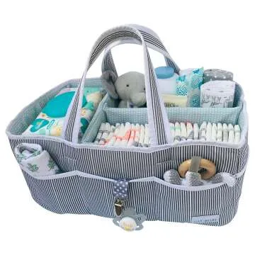 Lily Miles Baby Diaper Caddy for Boys & Girls