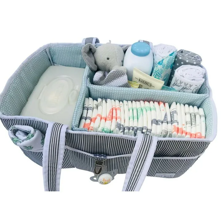 Lily Miles Baby Diaper Caddy for Boys & Girls