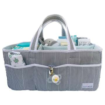 Lily Miles Baby Diaper Caddy for Boys & Girls