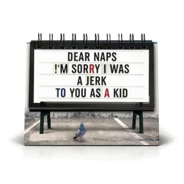 Genuine Fred Daily Marquee Flipchart Fun Office Gift