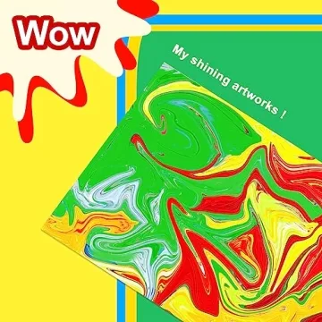 Water Marbling Paint Kit for Kids Ages 3-13 - Creative Arts & Crafts