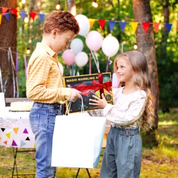 Water Marbling Paint Kit for Kids Ages 3-13 - Creative Arts & Crafts