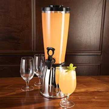 OGGI Beverage Dispenser - 3 Quart Stylish Party Essential