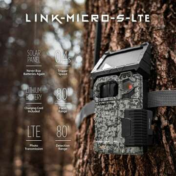 SPYPOINT Cellular Solar Trail Camera for Hunting