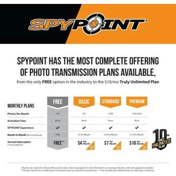 SPYPOINT Cellular Solar Trail Camera for Hunting