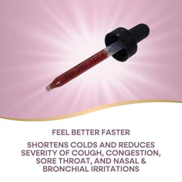 Nature's Way Umcka ColdCare Homeopathic, Shortens Colds, Sore Throat, Cough, and Congestion, Phenylephrine Free, Non-Drowsy, 2 Fl. Oz. Drops