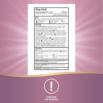 Nature's Way Umcka ColdCare Homeopathic, Shortens Colds, Sore Throat, Cough, and Congestion, Phenylephrine Free, Non-Drowsy, 2 Fl. Oz. Drops