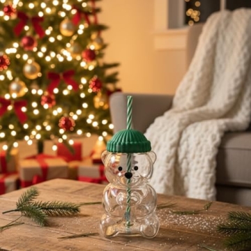 Delightful Bear Straw Cup for All Ages 20oz