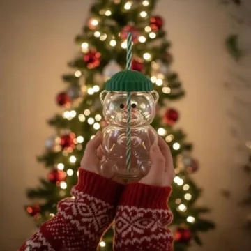 Delightful Bear Straw Cup for All Ages 20oz