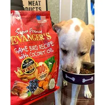 Evanger's Super Premium Gamebird Recipe with Coconut Oil Dry Food for Dogs, 33 lb Bag