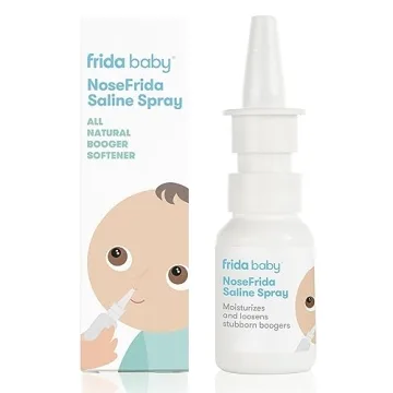 Frida Baby NoseFrida Saline Mist Spray for Infants, 0.68 fl.oz - Gentle & Safe Congestion Relief