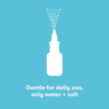 Frida Baby Saline Nose Spray for Gentle Congestion Relief