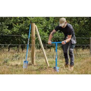 Draper 1050 x 150mm Fence Post Auger - Effortless Digging Tool