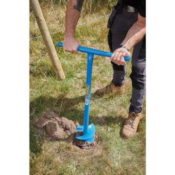 Draper 1050mm Fence Post Auger for Easy Digging