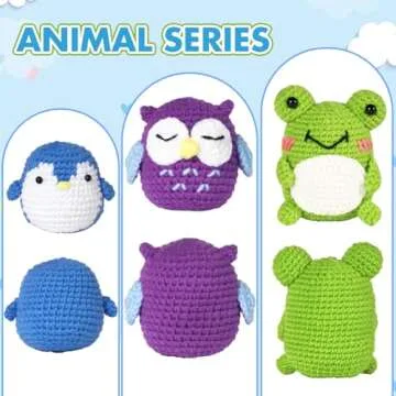 Oududianzi Crochet Kit for Beginners with Patterns