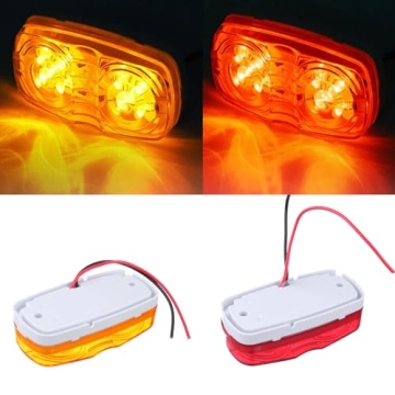 LIMICAR 13PCS LED Trailer Marker Light Set for Safety