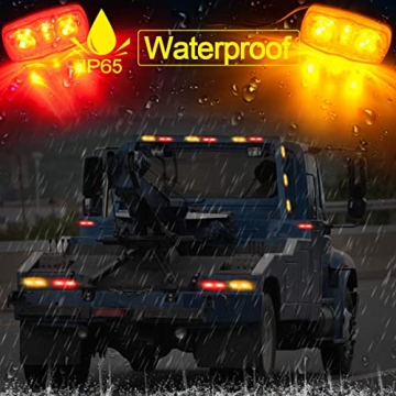 LIMICAR 13PCS LED Trailer Marker Light Set for Safety