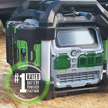 EGO Power+ PST3042 Nexus Portable Power Station for Indoor and Outdoor Use Two 7.5Ah Battery Include...